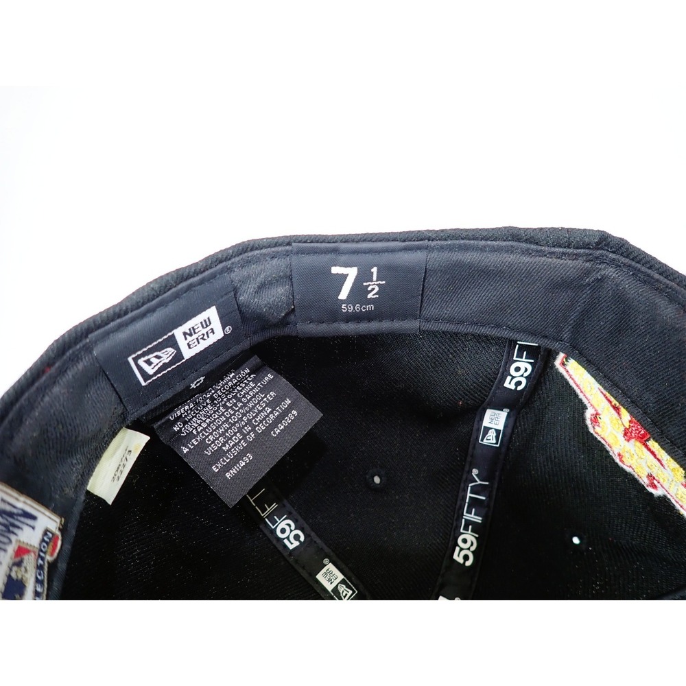 New Era 59FIFTY Pittsburgh Pirates Hat 7 1/2 1903 World Series Side Patch - Picture 8 of 9